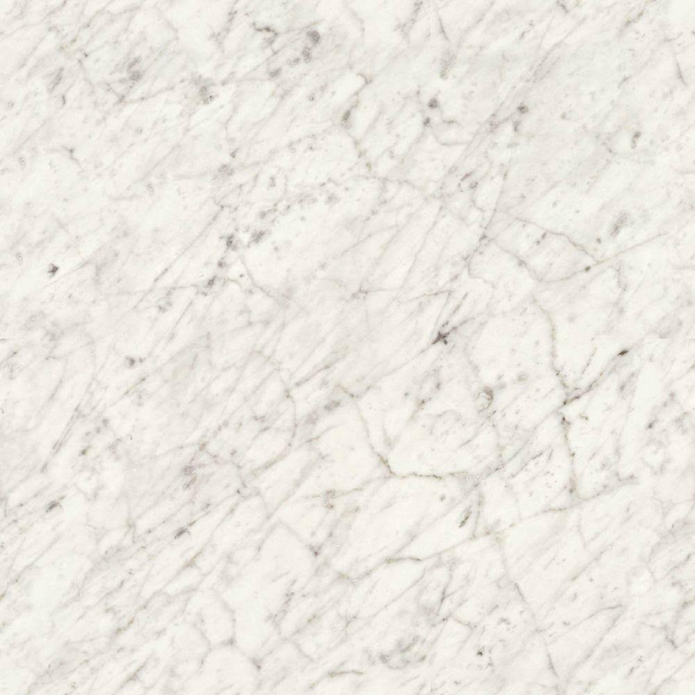 Formica 5 ft. x 12 ft. Laminate Sheet in Carrara Bianco with Premiumfx Etchings Finish 066961246512000
