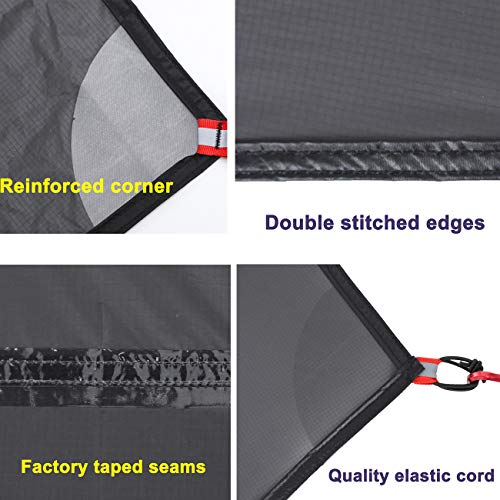 MIER Lanshan Ultralight Tent 3-Season Backpacking Tent for 1-Person or 2-Person Camping, Trekking, Kayaking, Climbing, Hiking