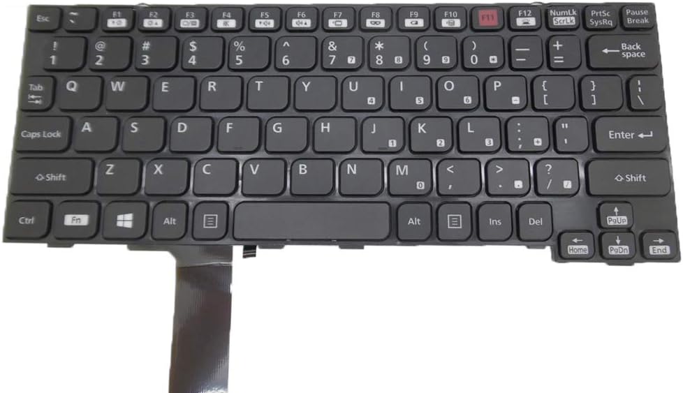 Laptop Keyboard for Panasonic Toughbook CF-20 HMB8359CPA01 01A United States US Backlit Black