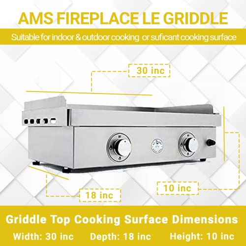 Le Griddle | Burner Outdoor Stainless Steel Griddle |