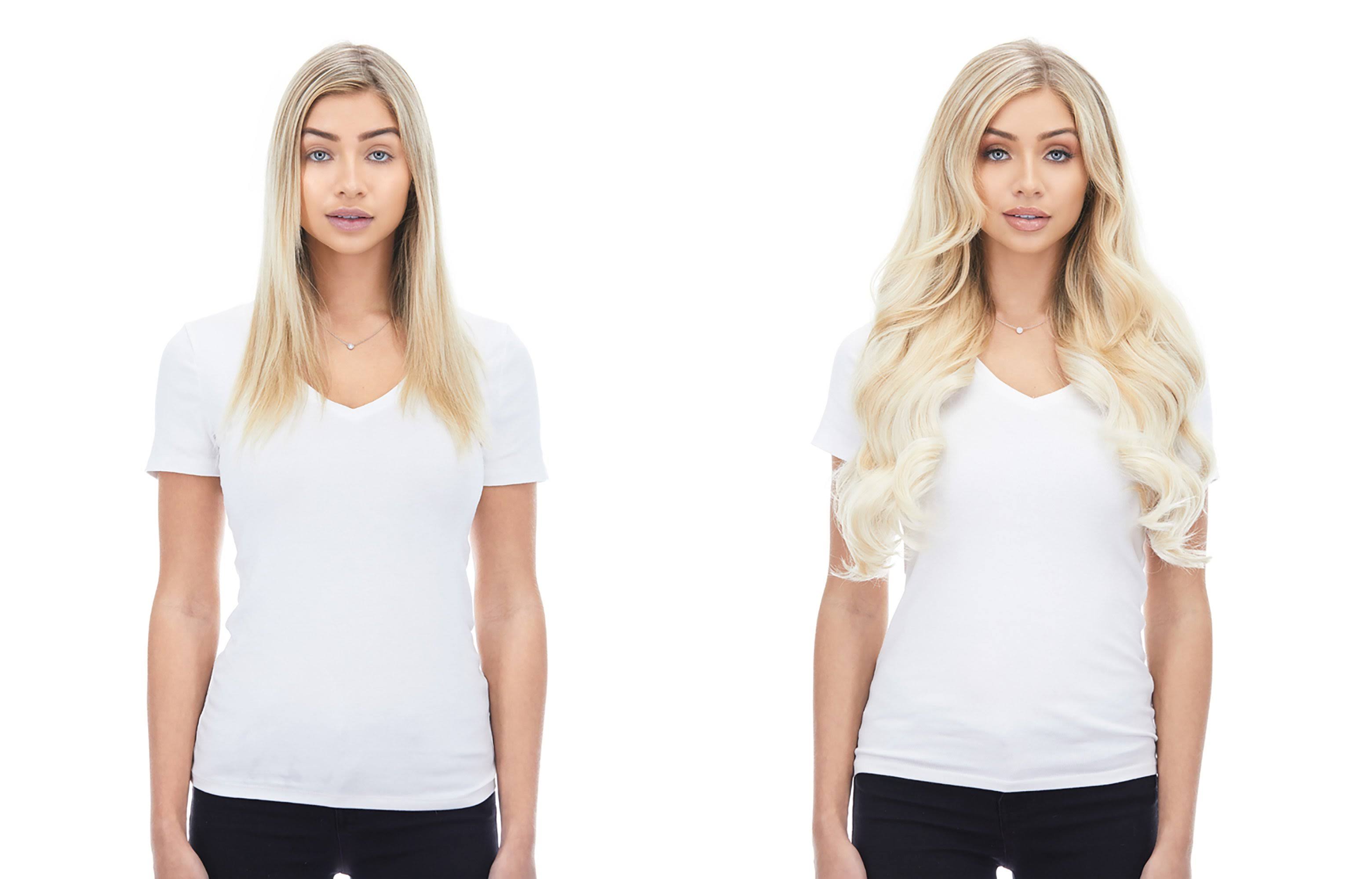 BELLAMI BOO-GATTI 340g 22x22 Platinum Blonde (80) Hair Extensions