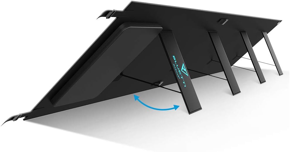 BLUETTI SP350 350W Solar Panel for AC200MAX/AC200P/AC300/EB240/EB150 Portable Power Stations with Adjustable Kickstand, Foldable Solar Power Backup for Outdoor Camping,Off Grid System