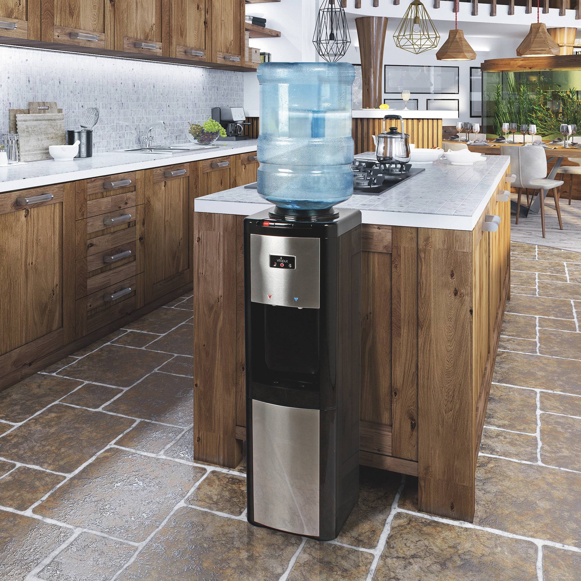 Vitapur Top Load Water Dispenser (Hot, Room u0026 Cold)