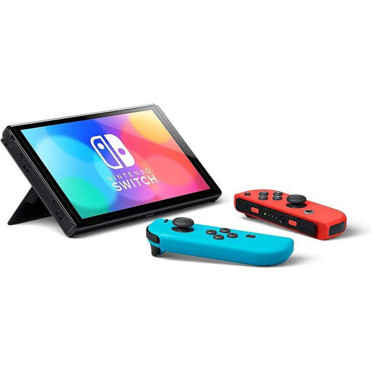 2021 New Nintendo Switch OLED Model White Joy Con 64GB Console Improved HD Screen