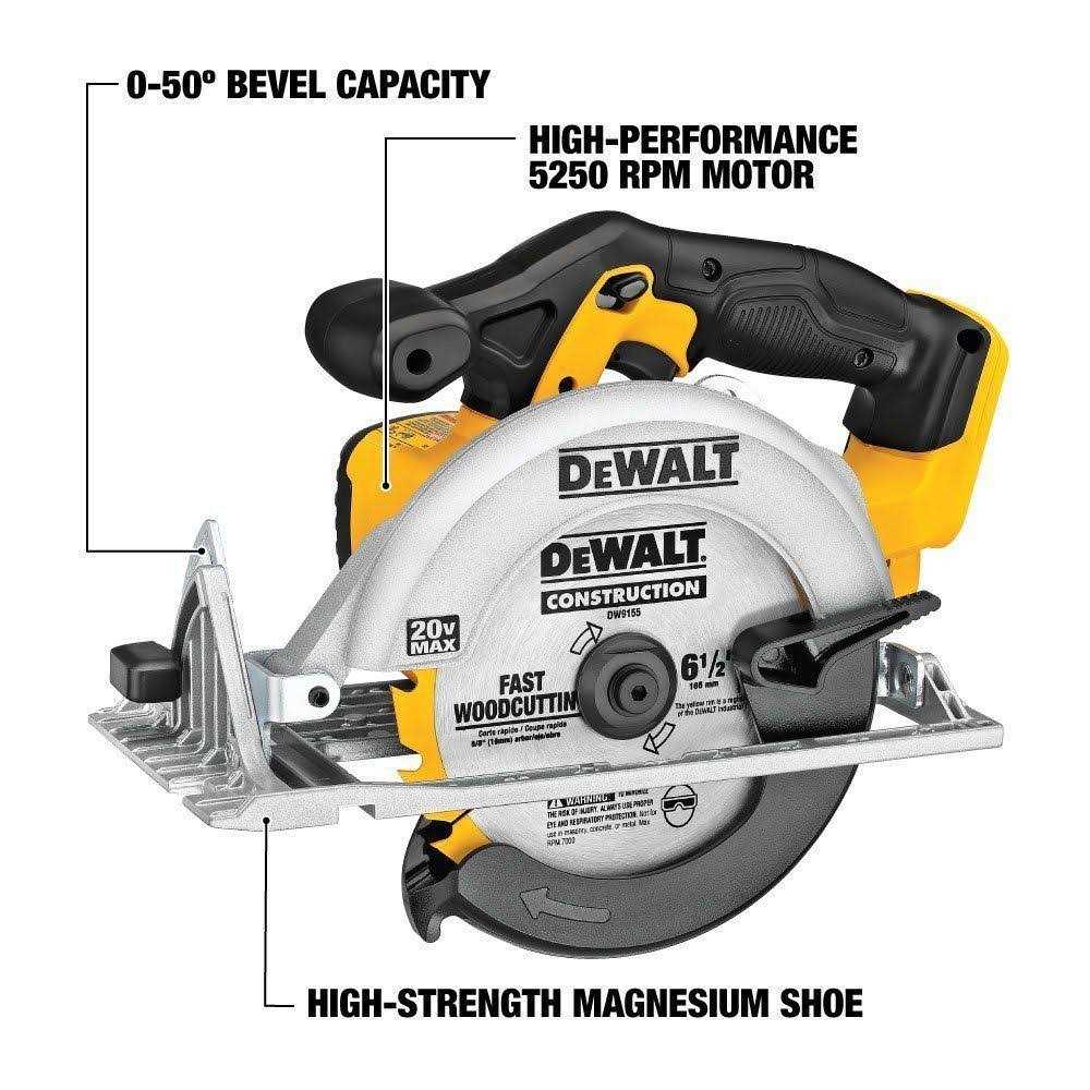 Dewalt Cordless Circular Saw 20V MAX DCS391B