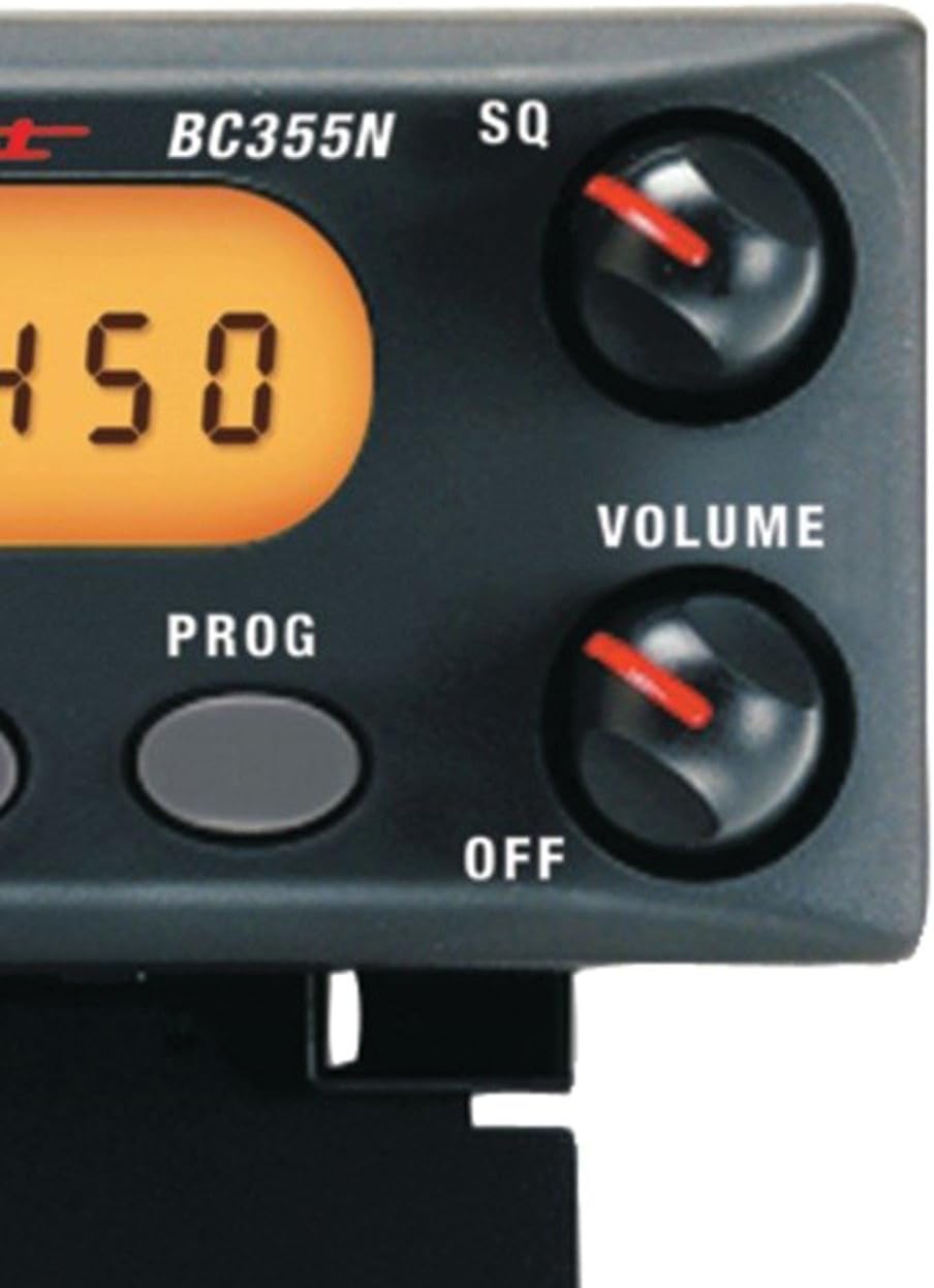 Uniden BC355N 800 MHz 300-Channel Base/Mobile Scanner, Close Call RF Capture, Pre-programmed Search ��Action�� Bands to Hear Police, Ambulance, Fire, Amateur Radio, Public Utilities, Weather, and More, Black