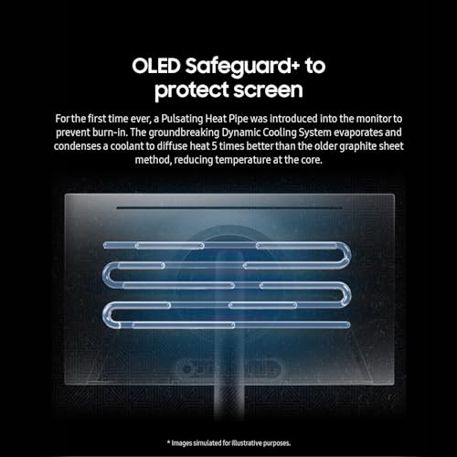 SAMSUNG Odyssey G6 (G60SD) Series OLED Gaming Monitor with QHD 360Hz