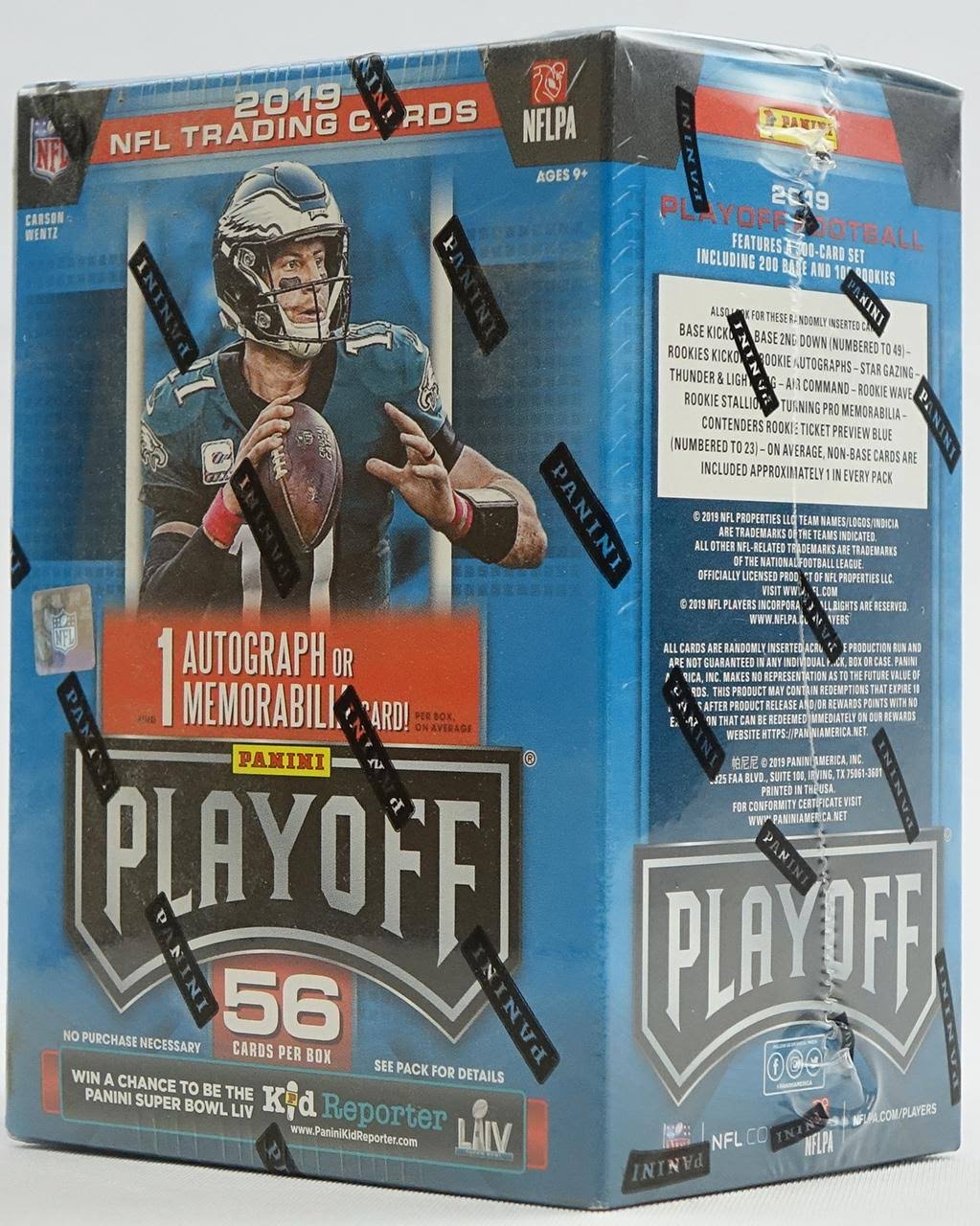 2019 Panini Playoff Football 8-Pack Blaster Box
