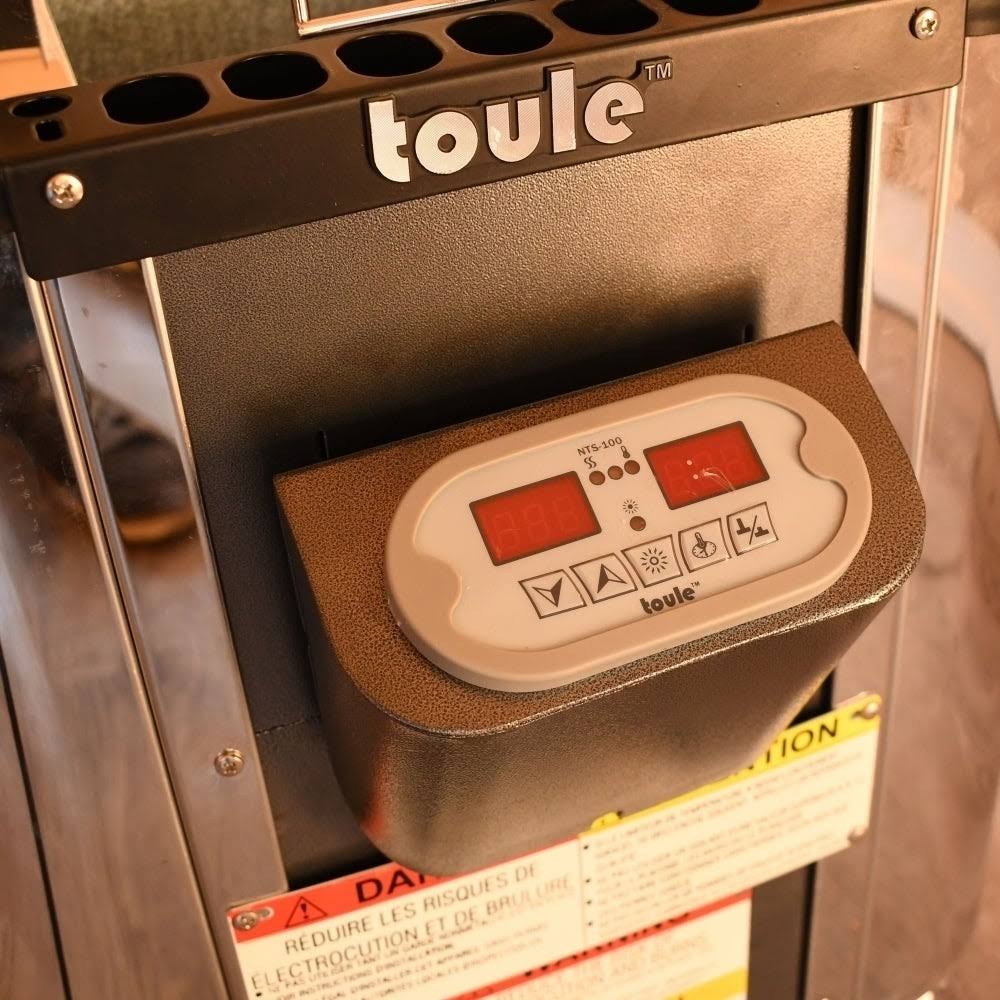 Toule ETL Certified Wet Dry Sauna Heater Stove - Digital Controller - 9kW | Aleko Ntsa90