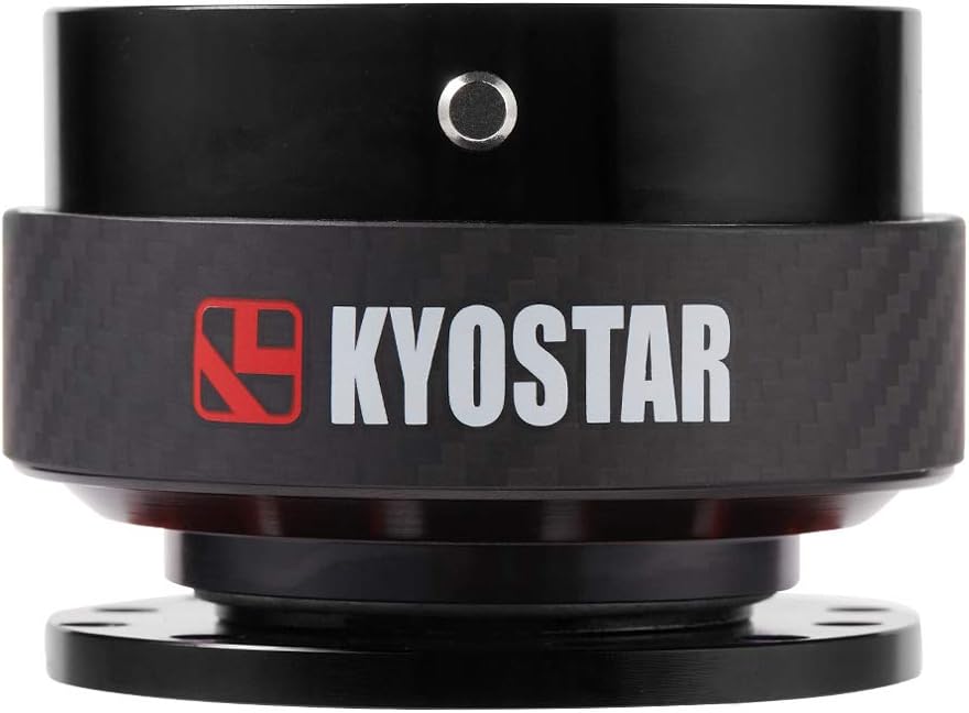 WKD Titanium Steering Wheel Quick Release Hub Adapter Snap Off Boos Kit Black #8313