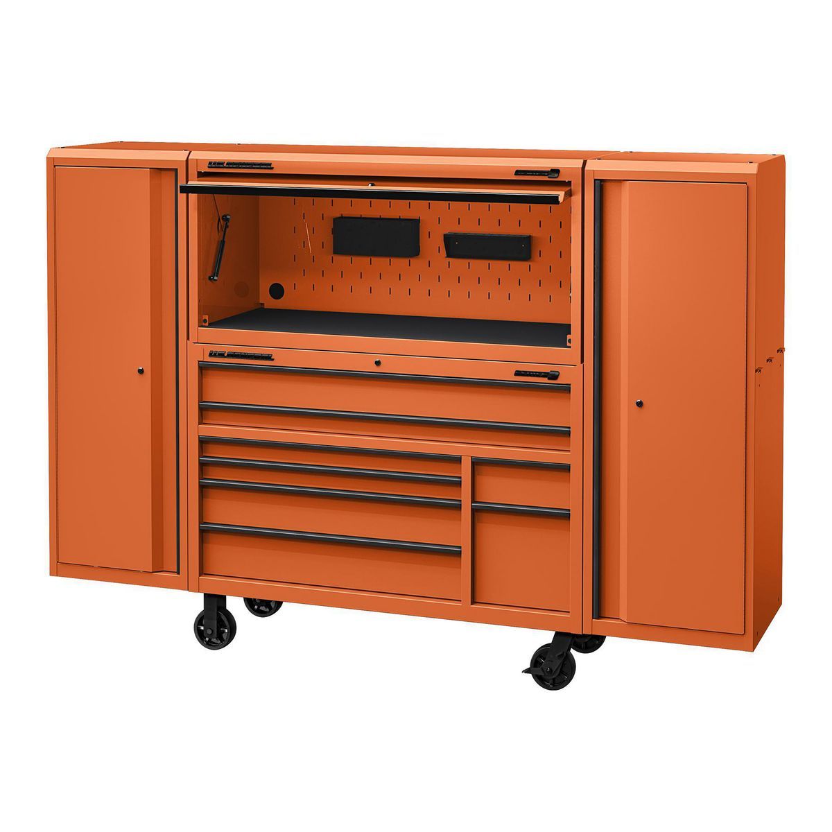 U.S. GENERAL 22 in. End Locker, Series 3, Blue