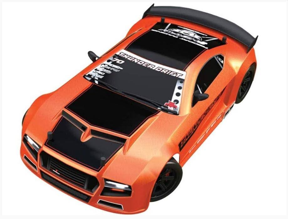 Redcat Racing Thunder Drift Car 1/10 Scale Belt Drive Electric Orange