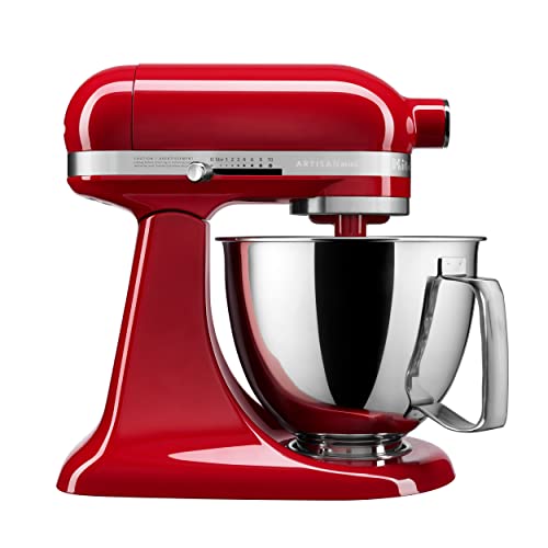 KitchenAid Artisan Mini 3.5 Quart Tilt-Head Stand Mixer - KSM3316X - Candy Apple Red