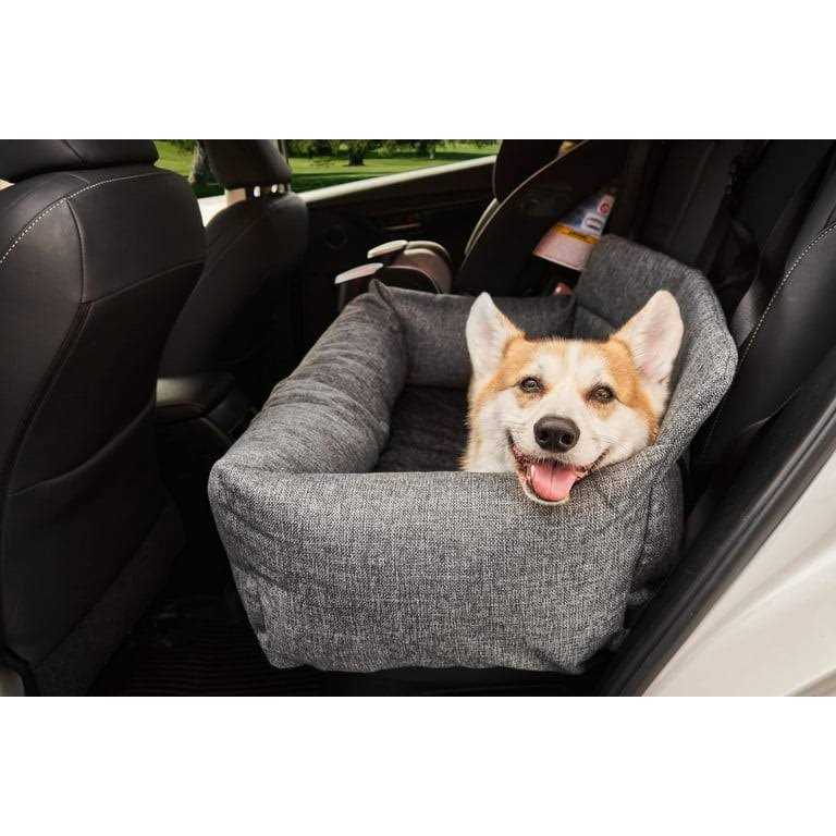 Paw PupProtector Memory Foam Dog Car Bed Gray Seat - Pet Supplies online store