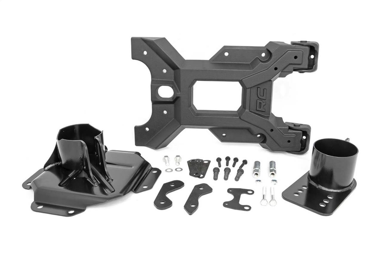 Rough Country 10523 HD Hinged Spare Tire Carrier Kit (07-18 Jeep JK)