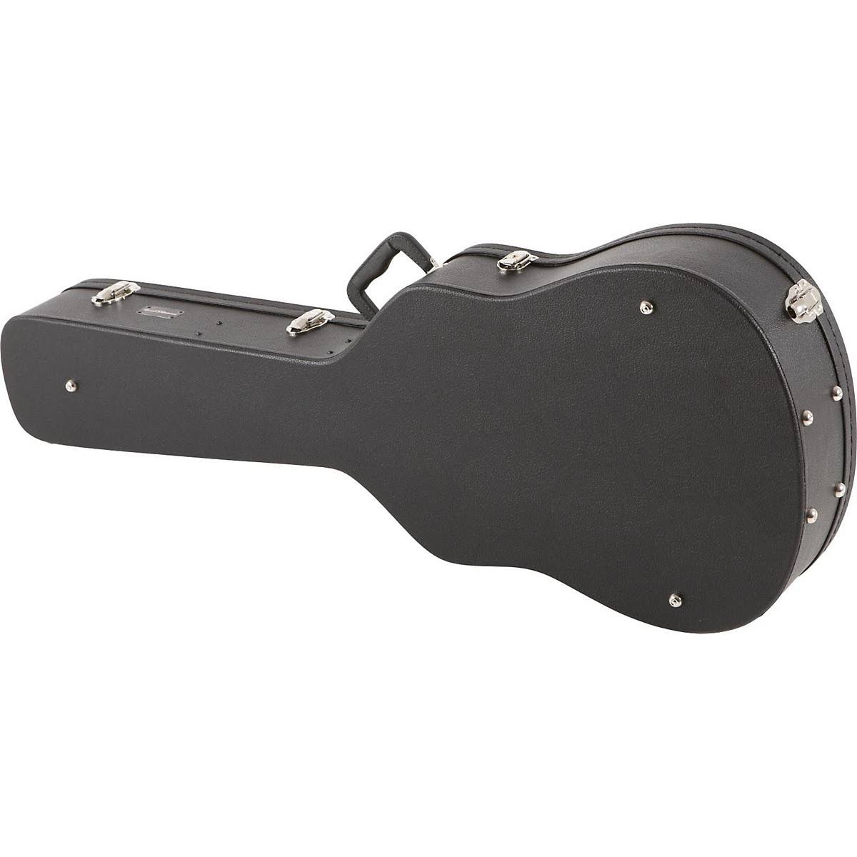 Rogue RA-090 Dreadnought Cutaway Acoustic-Electric Guitar, Natural with Road Runner RRDWA Case
