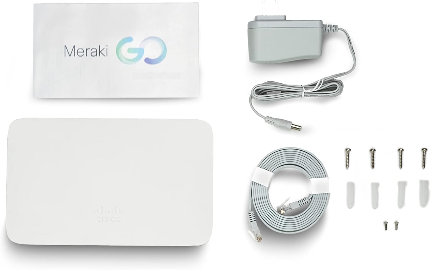Meraki Go Indoor WiFi 6 Access Point | Cloud Managed | PoE | Cisco [GR12-HW-US]