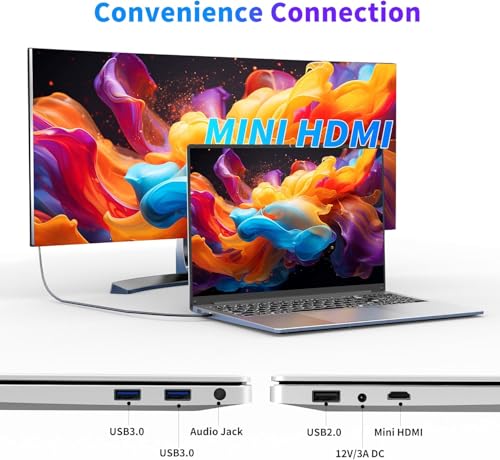 16 Inch Laptop Computer, Gaming Laptop, 16GB RAM 512GB SSD, N95 Processor, FHD 1920 * 1200, 180 Angle Open, Backlit Keyboard, Windows 11 Pro, Fingerprint Unlock, BT 4.2, WiFi 5