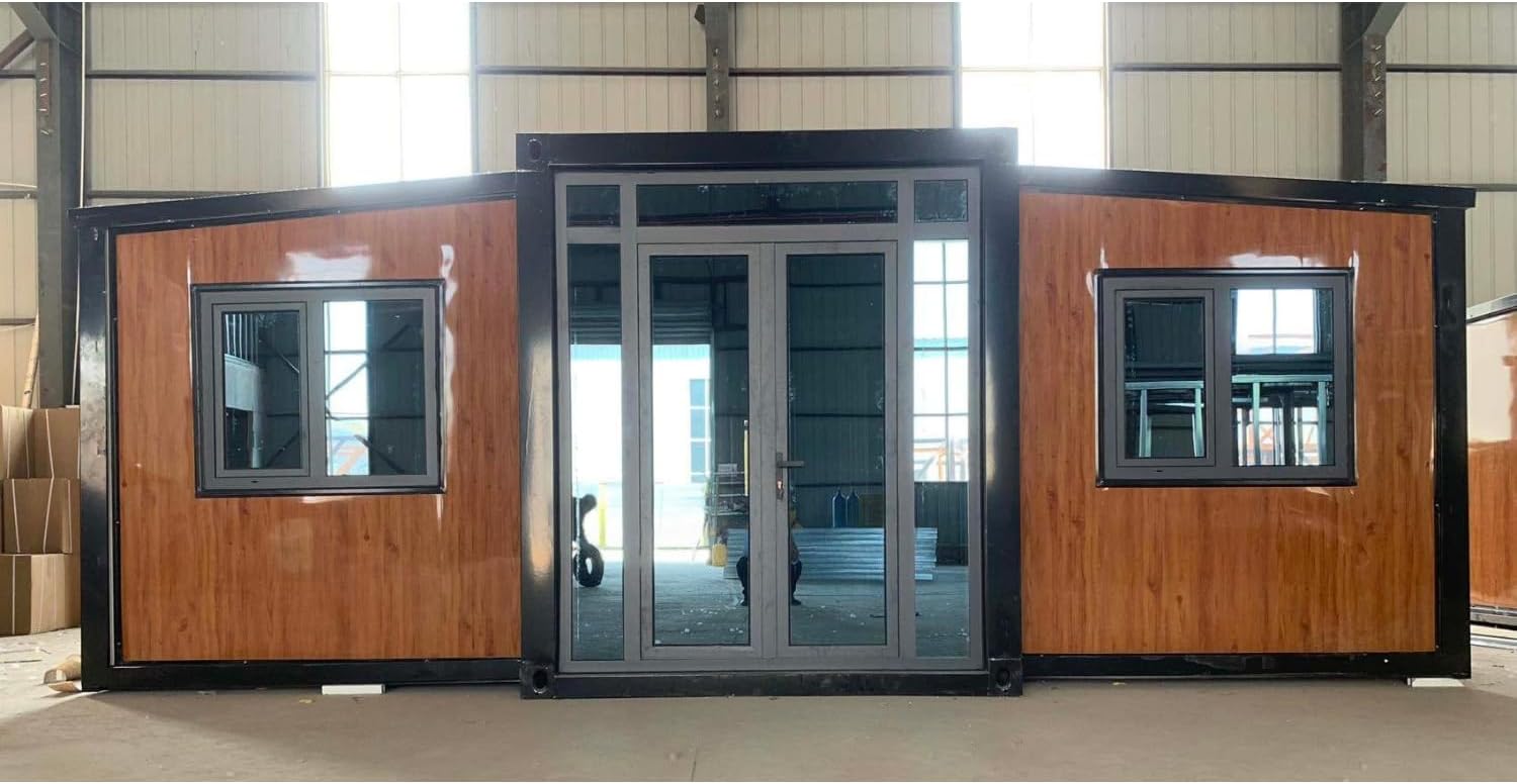 Double Wide Mobile Home | Small Mobile Home | Affordable Mobile Home | Folding Container House | Foldable Container House | Folding prefab Homes | Folding Tiny House | Collapsible Container House