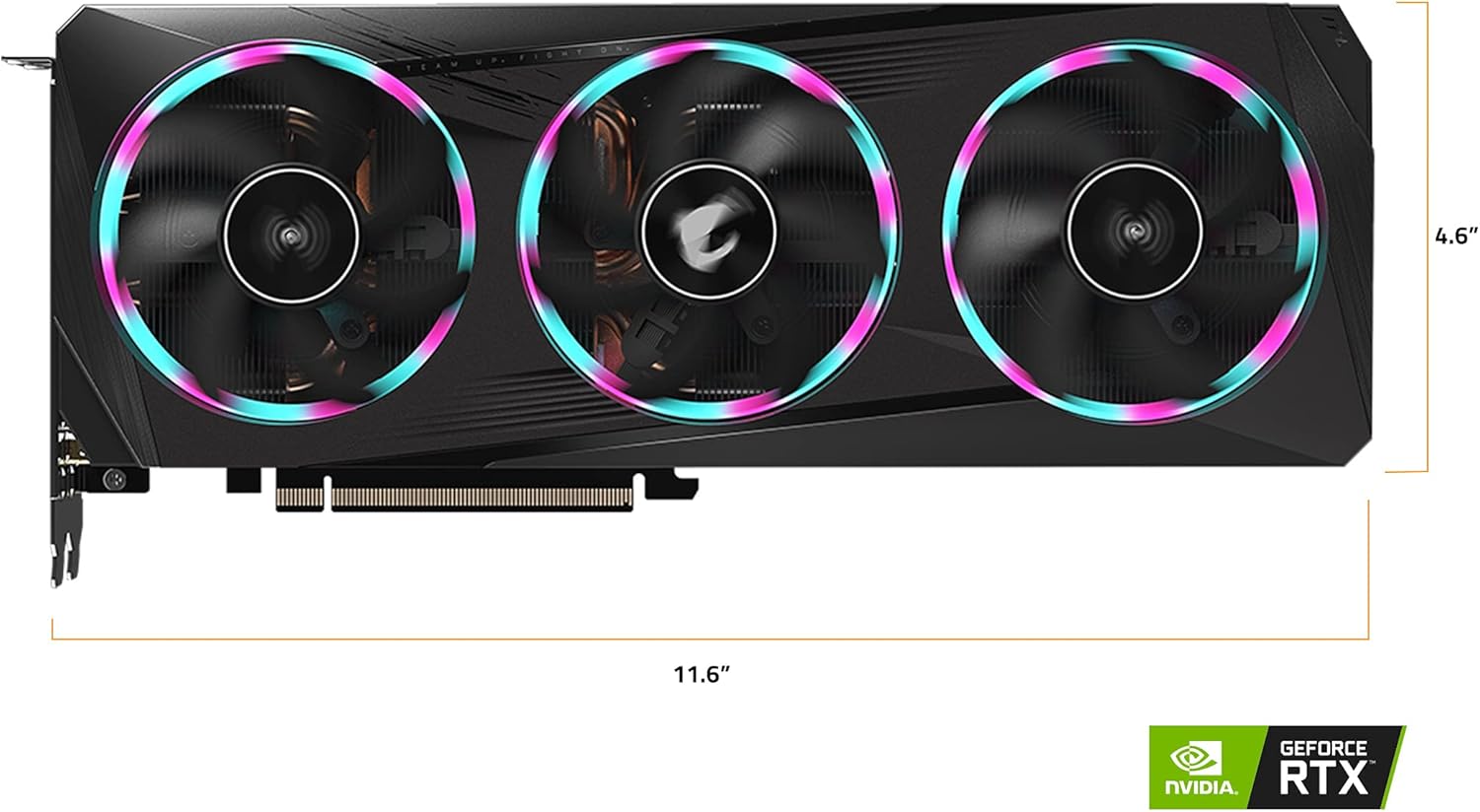 GIGABYTE AORUS GeForce RTX 3060 Elite 12G (REV2.0) Graphics Card, 3X WINDFORCE Fans, 12GB 192-bit GDDR6, GV-N3060AORUS E-12GD Video Card