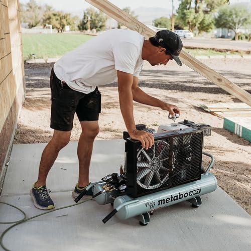Metabo HPT Air Compressor, Wheelbarrow
