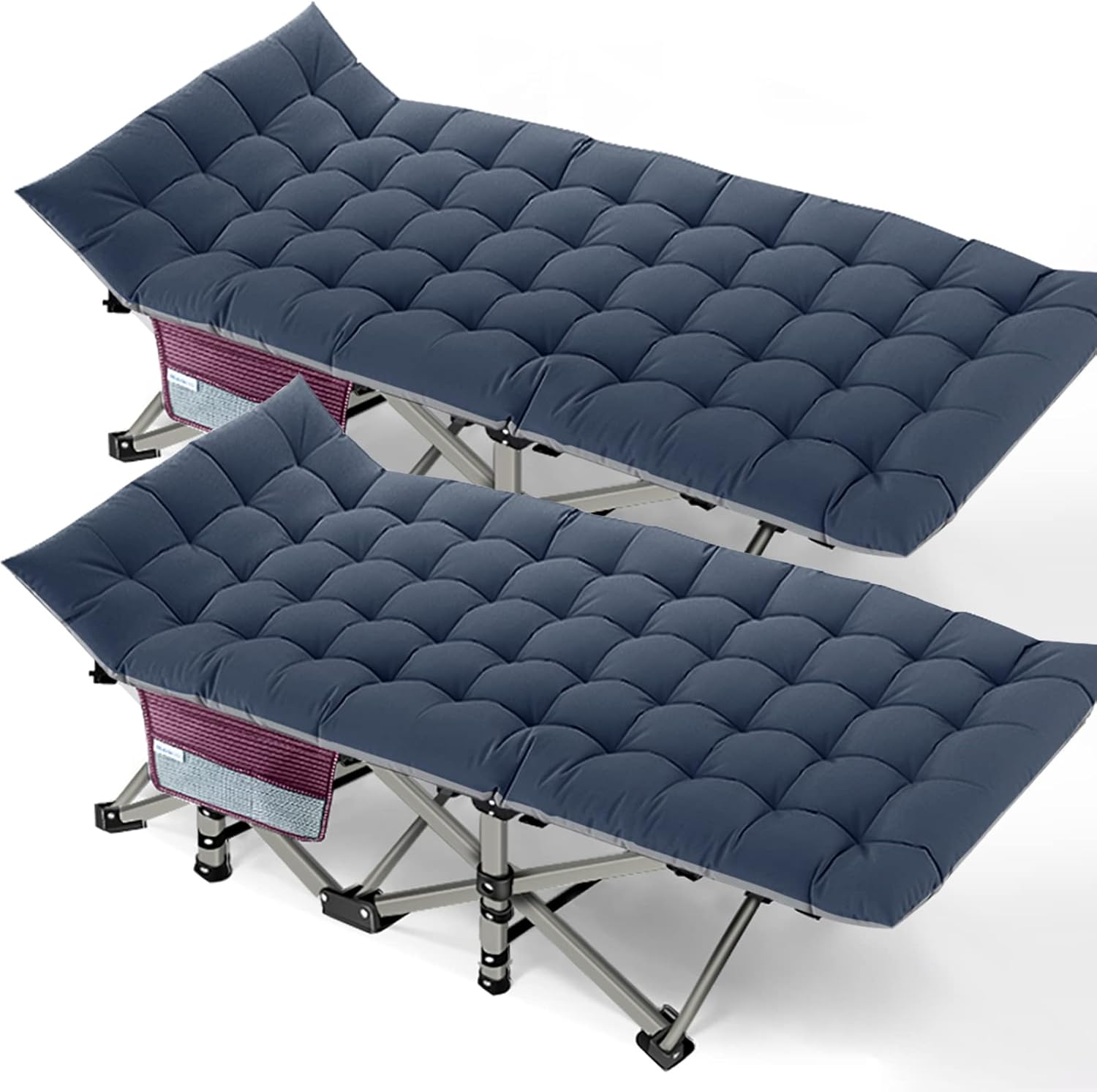 Folding Camping Cots for Adults Heavy Duty cot with Carry Bag, Portable Sleeping Bed for Camp Office Use Outdoor Cot Bed for Traveling