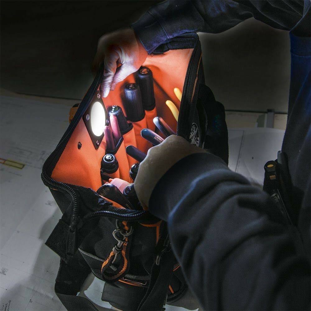 Klein Tools 55431 TRADESMAN Pro Lighted Tool Bag