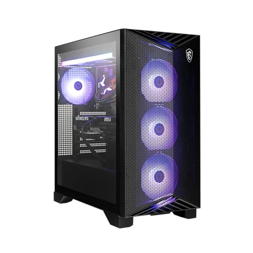 MSI Aegis Z2 Gaming Desktop (2024): AMD Ryzen R7-7700, Geforce RTX 4060, 16GB DDR5, 1TB m.2 SSD, 80+ Gold PSU, WiFi, Keyboard & Mouse, DIY Friendly, Windows 11 Home: C7NUC-817US