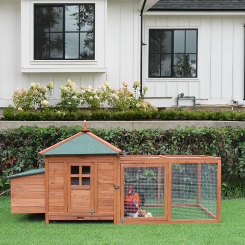 Hanover Wood Outdoor Cat House with Multi Levels, Waterproof Roof, Escape Doors, and Ledge Seating, 30.7" x 22" x 35.4", Sturdy and Weather Resistant Modern Cat Shelter for Backyard, Patio, or Lawn
