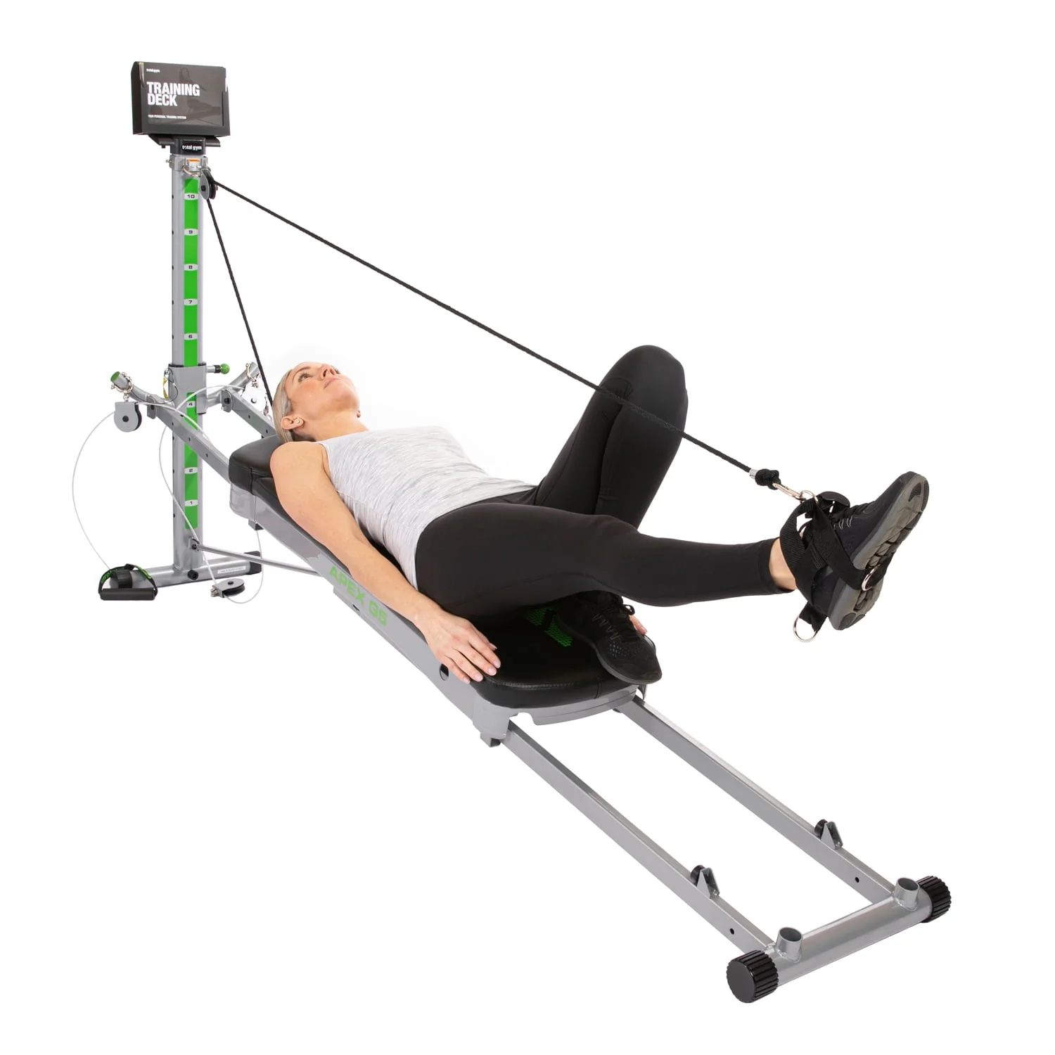 Total Gym APEX G5 Home Fitness Incline Weight Training with 10 Resistance Levels