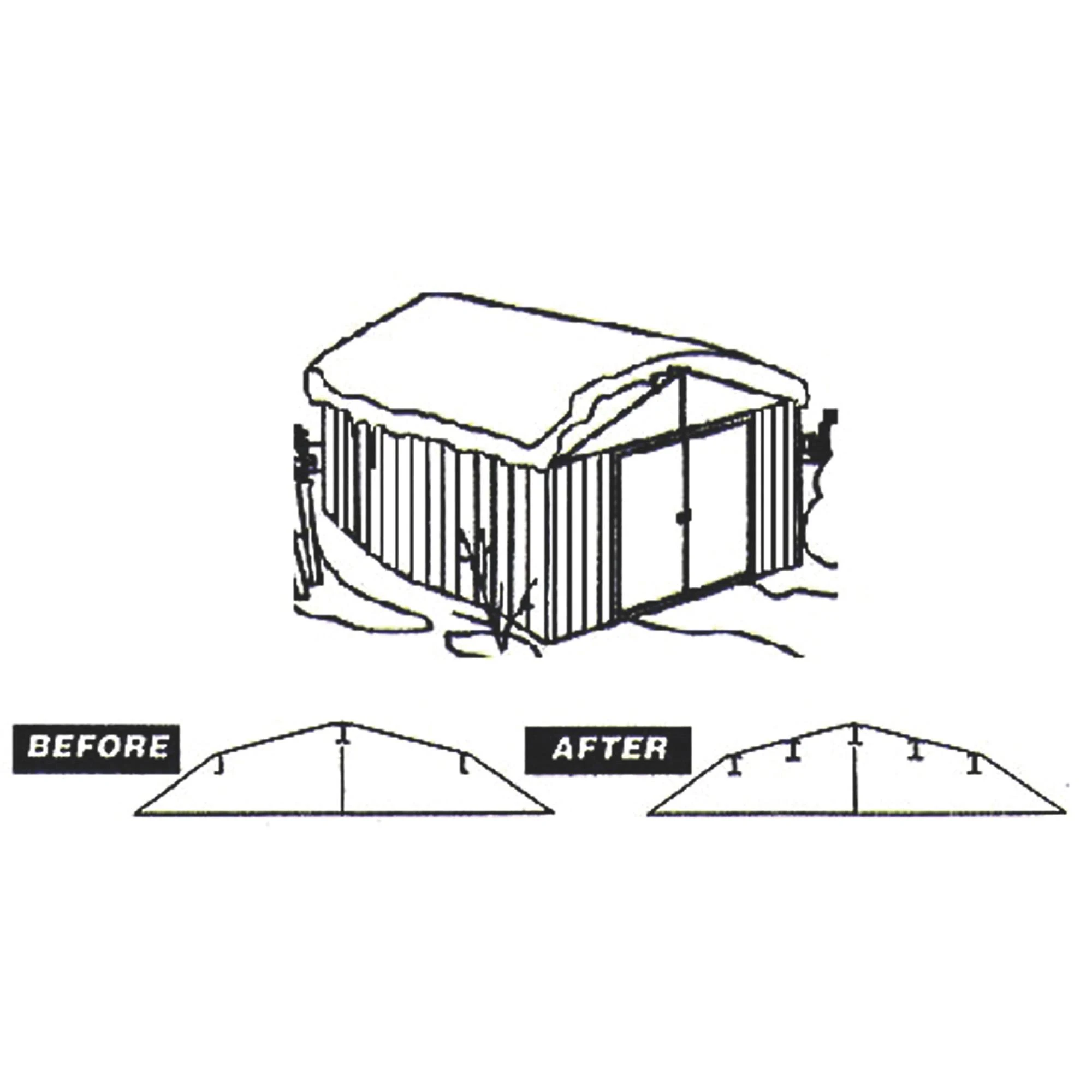 Arrow Sheds Roof Strengthening Kit