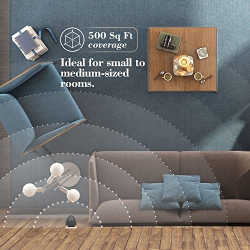 AROMAPLAN Portable Diffuser - 2 Pack - Up to 500 Sq. FT Coverage - Nanotechnology Plug in Oil Diffuser for Essential Oils -for Home and Office - Wall Silent & Waterless Oil Diffuser (Black)