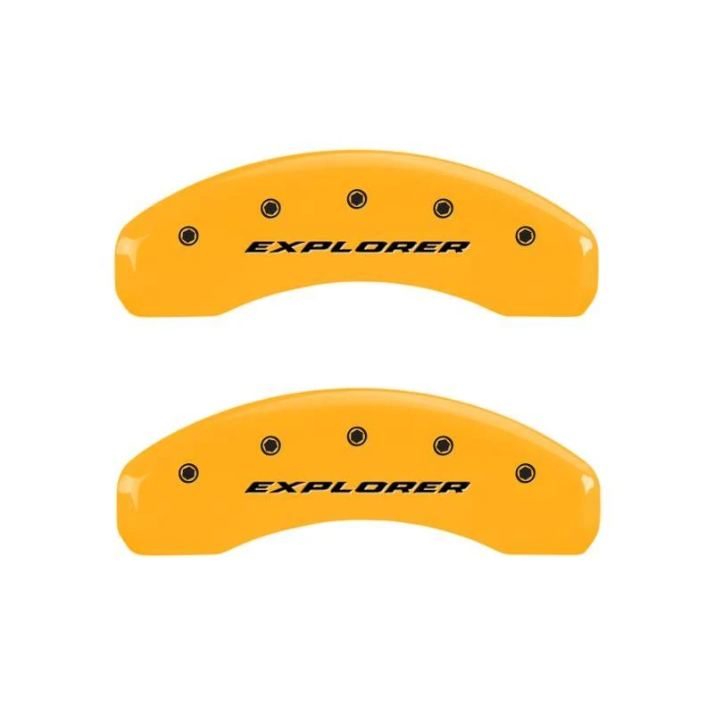 MGP 10042SEDGBK Black Edge/Edge Ford Caliper Covers