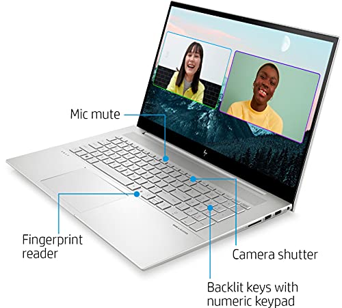 2022 HP Envy Laptop | 17.3" FHD IPS Touchscreen | 11th Intel i7-1165G7 | Intel Iris Xe Graphics | 20GB DDR4 1TB SSD | WiFi 6 | BT | USB-C | HDMI | Backlit KB | FPR | Windows 11 Pro