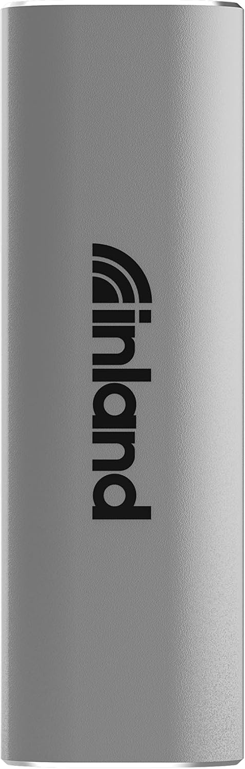 INLAND 1TB External SSD USB3.1 Gen2 Type-C Portable Solid State Drive with Read Speed up to 500MB/s, with Type-C/Type-A Cables, for PC/Laptop/Windows/Mac OS