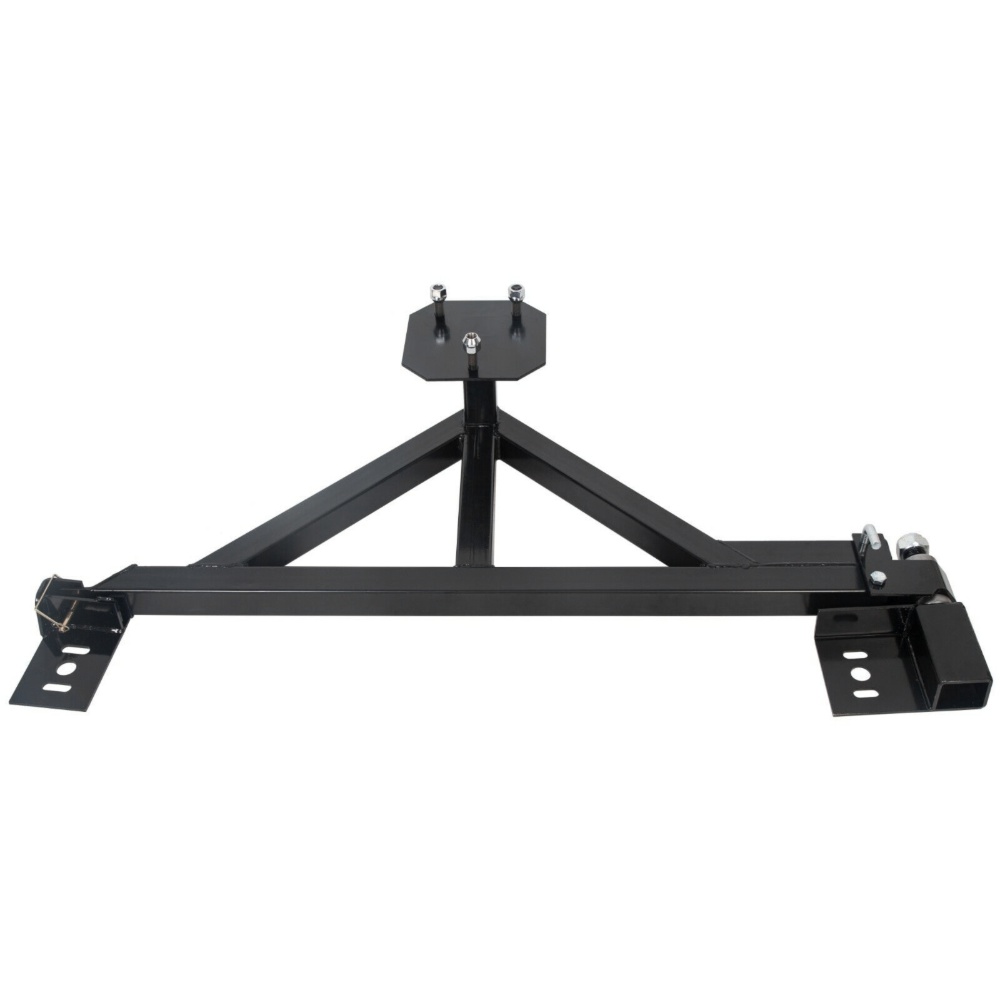 Tire Carrier Mount W/Drop Down Option Compatible With All For 03-09 H2 H2 Black