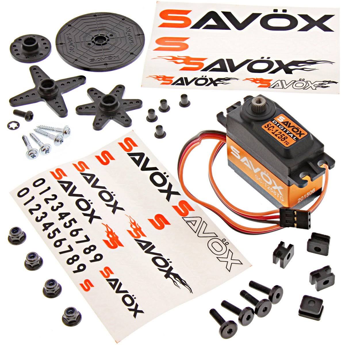 Savox SC-1258TG Super Speed Titanium Gear Digital Servo