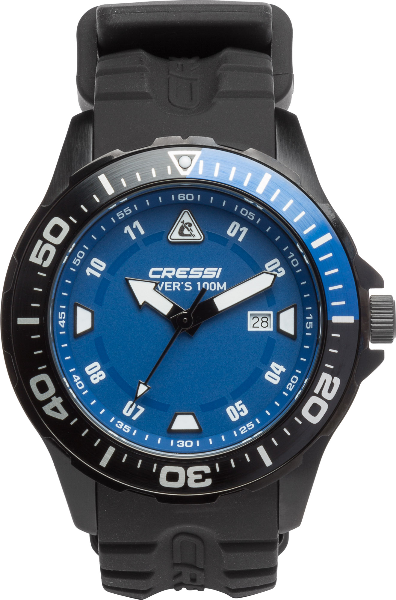 Cressi Manta Watch (Black/Black/Blue)