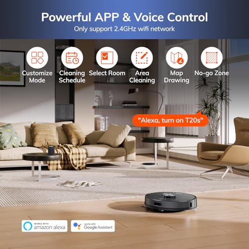 ILIFE V3s Pro Robot Vacuum Cleaner, Tangle-free Suction , Slim, Automatic Self-Charging Robotic Vacuum Cleaner, Daily Schedule Cleaning, Ideal For Pet Hair，Hard Floor and Low Pile Carpet,Pearl White