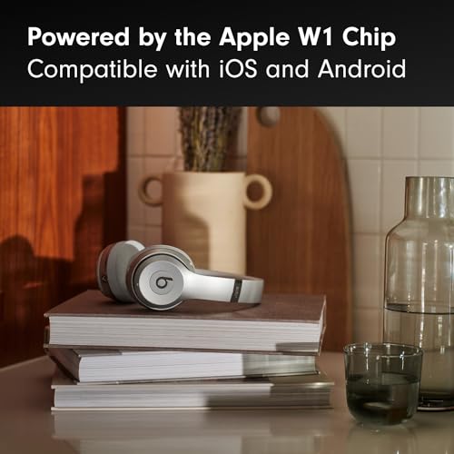 Beats Solo3 Wireless On-Ear Headphones - Apple W1 Headphone Chip, Class 1 Bluetooth, 40 Hours of Listening Time, Built-in Microphone - Red