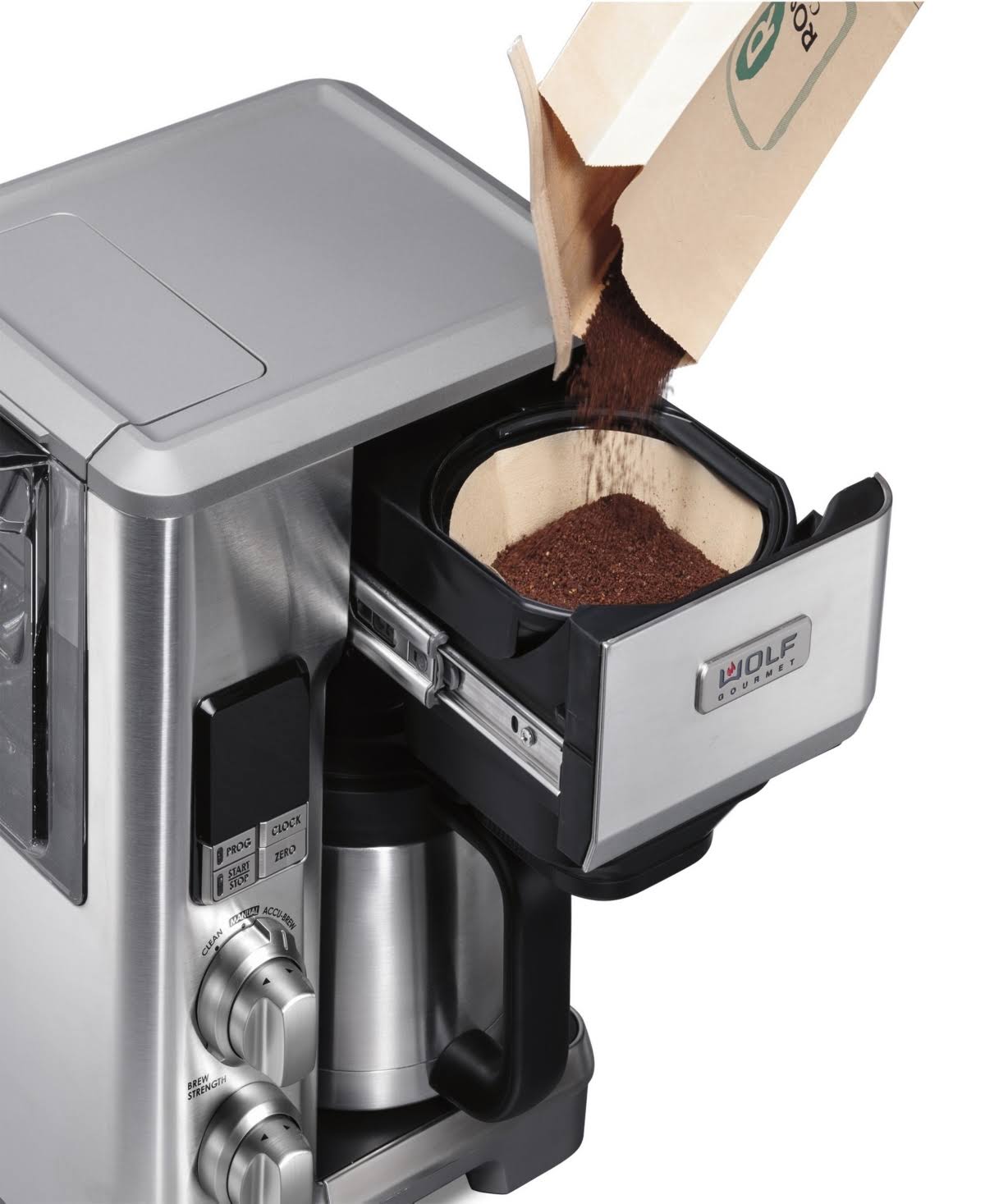 Wolf Gourmet Automatic Drip 10-Cup Coffee Maker - Black