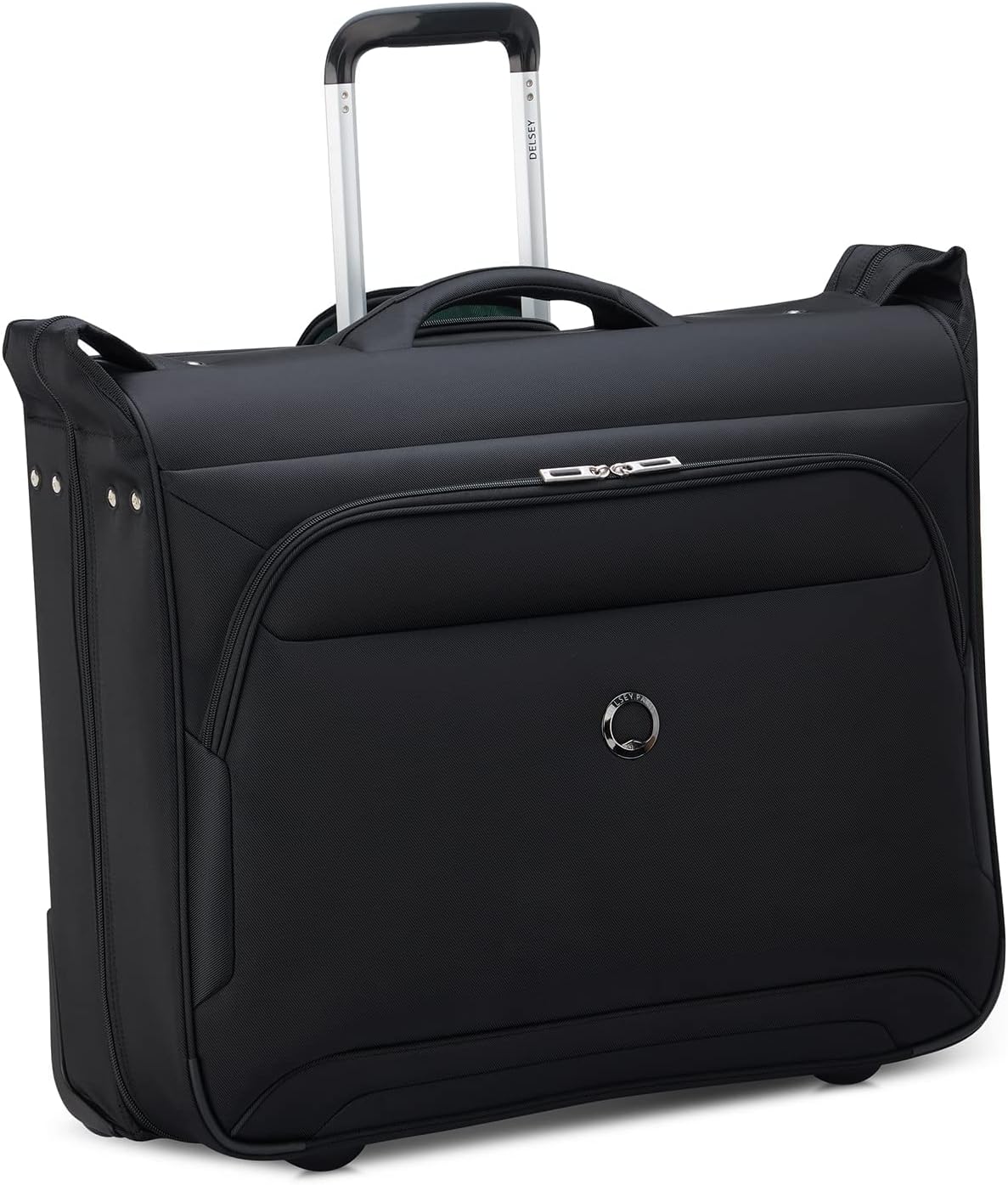 DELSEY Paris Sky Max 2.0 Two Wheel Garment Bag, Black, One Size