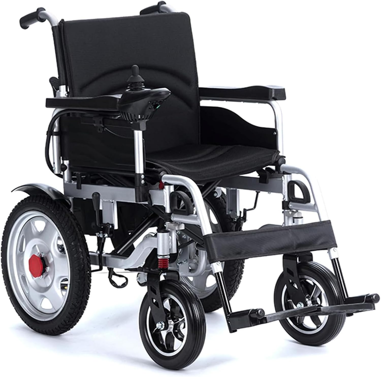Foldable Electric Wheelchair for Adults,Lightweight Motorized Wheelchair Portable,15 Miles Long Range All Terrain Power Wheelchair,Compact Portable Airline Approved Silla de Ruedas Electrica