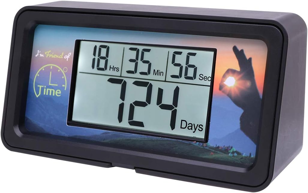 AIMILAR Digital Countdown Days Timer - 9999 Days Count Down Days Timer with Backlight for Retirement Wedding Vacation Christmas New Baby Classroom Lab Kitchen Cooking (Retirement)