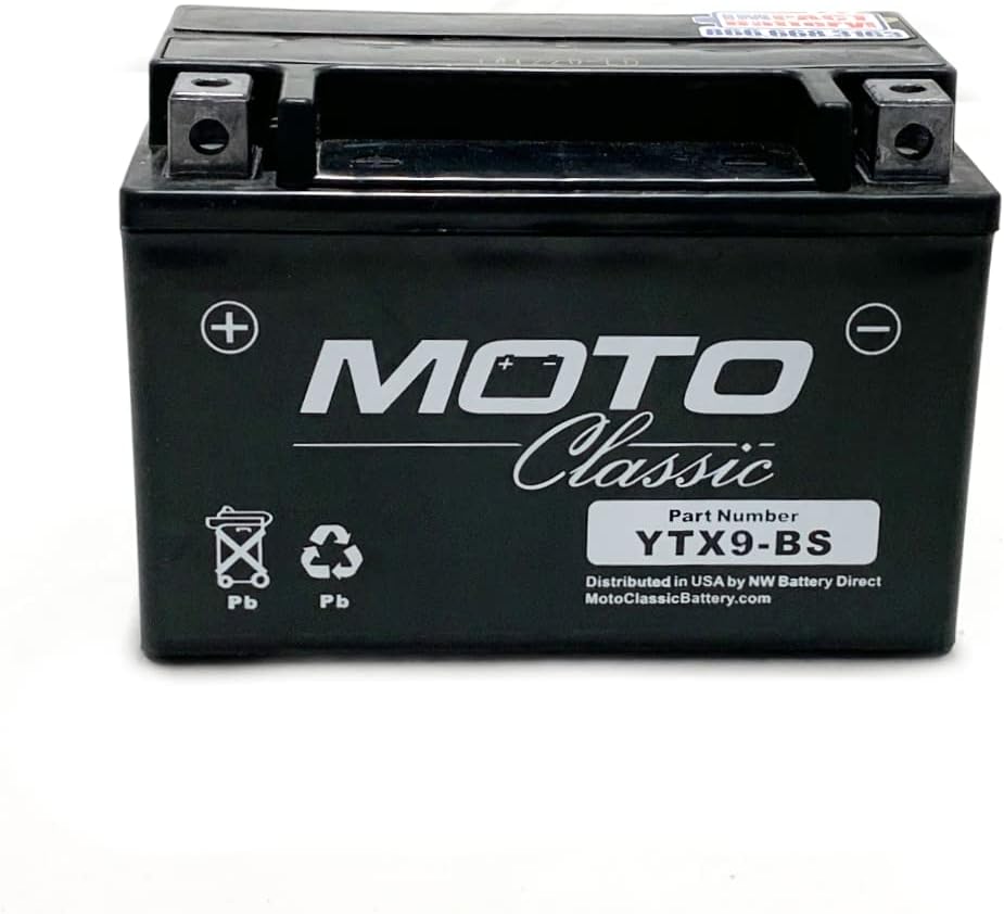 Moto Classic YTX20CH Maintenance Free Sealed AGM 270CCA Battery