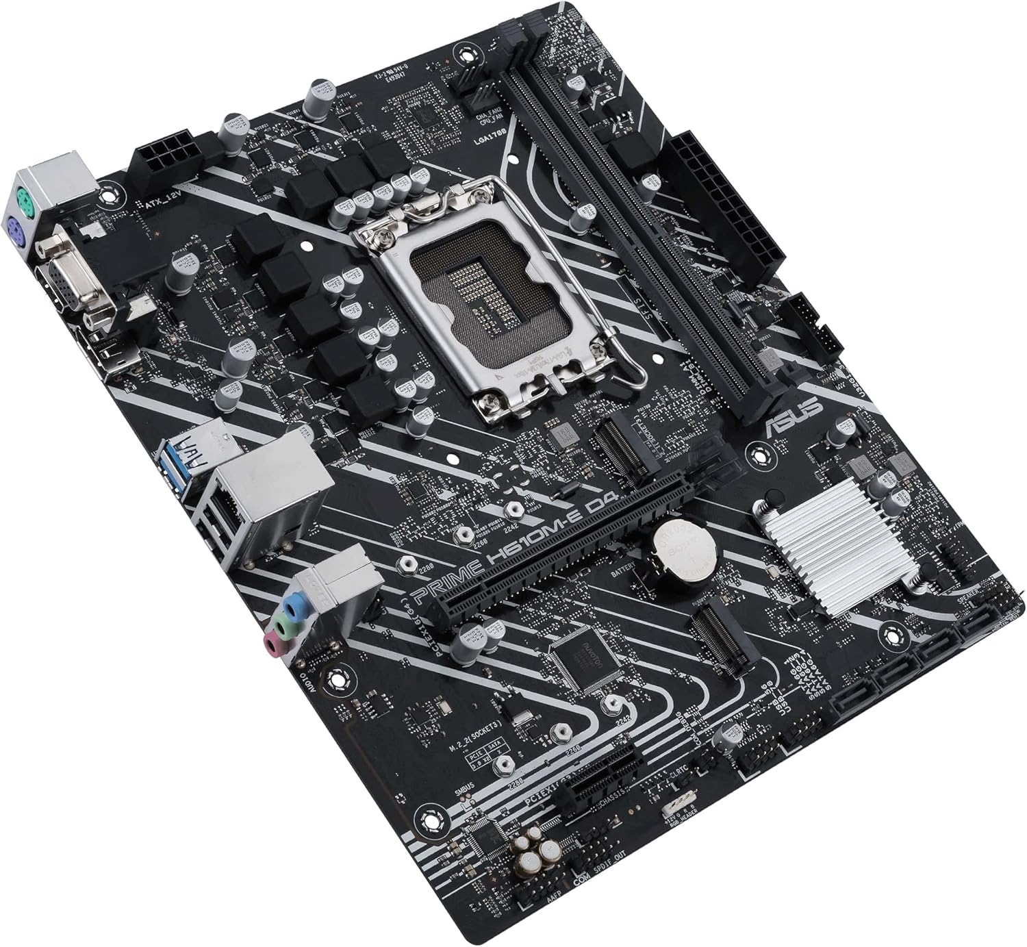 ASUS Prime H610M-E D4-CSM Intel LGA 1700 Micro ATX DDR4 Motherboard