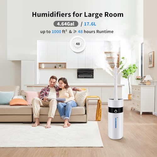 Hioo Humidifiers large room for Babys 17-19L