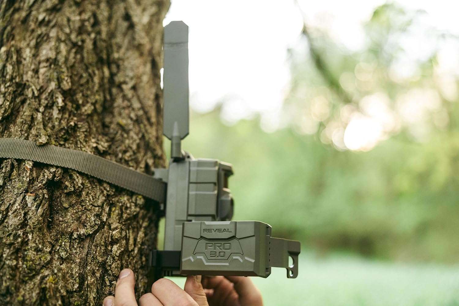 TACTACAM Reveal Pro 3.0 Cellular Trail Camera - Multi-Cellular Network, No-Glow IR, Wi-Fi Enabled, HD Photos & 1080p Videos, Long Battery Life + Solar Panel, Lipo Lithium Battery Pack, & 32GB SD Card