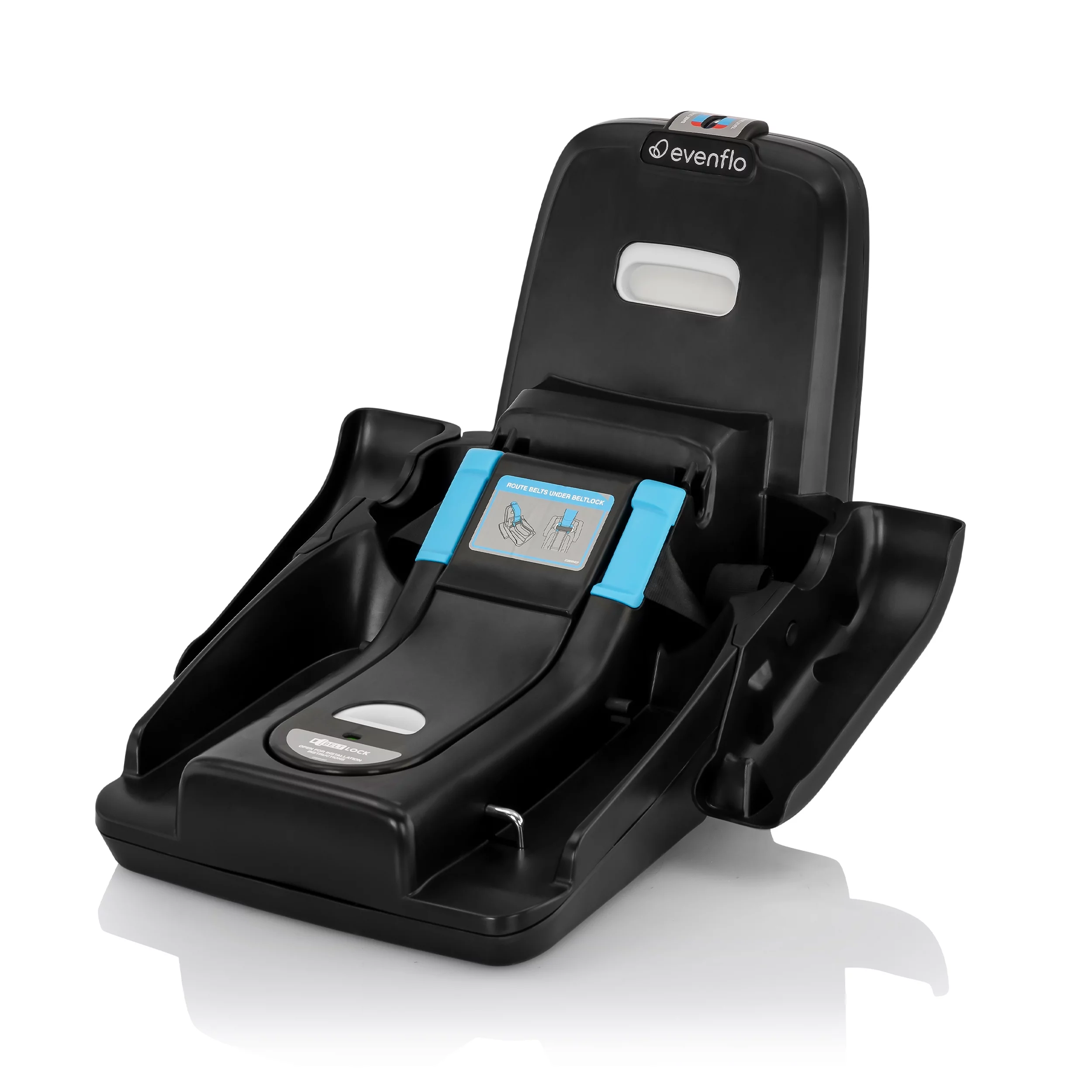 Evenflo Shyft DualRide Infant Car Seat and Stroller Combo (Beaufort Black), Unisex