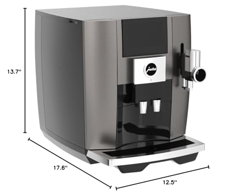 Jura J8 Midnight Silver